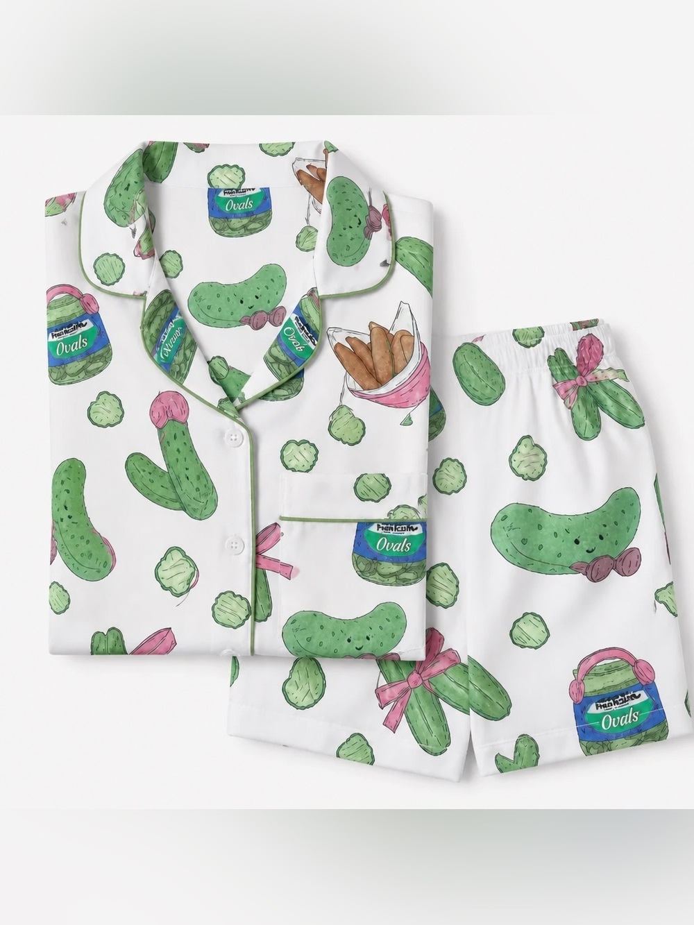 Pickle Pajama Short-Sleeve Set
